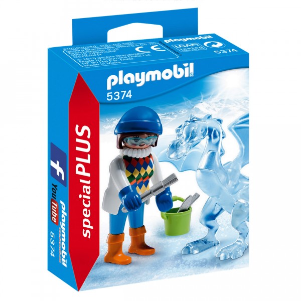 Playmobil 5374 : Artiste avec sculpture de glace - Playmobil-5374