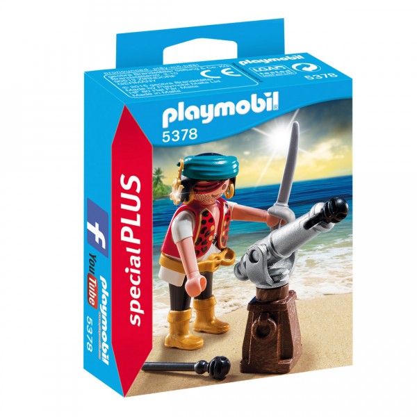 Playmobil 5378 : Canonnier des pirates - Playmobil-5378