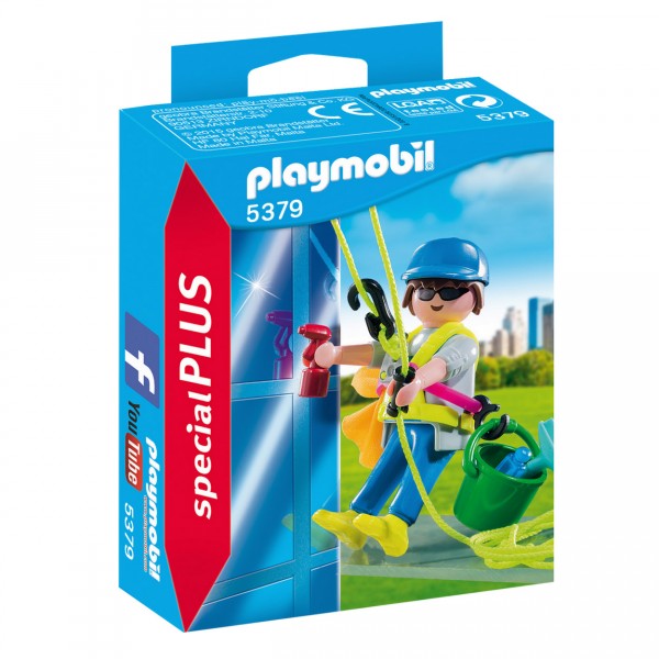 Playmobil 5379 : Laveur de vitres - Playmobil-5379