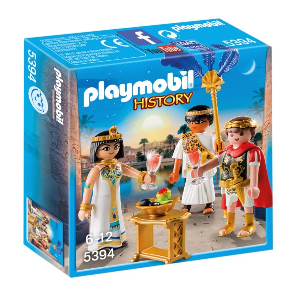 Playmobil 5394 : César et Cléopâtre - Playmobil-5394