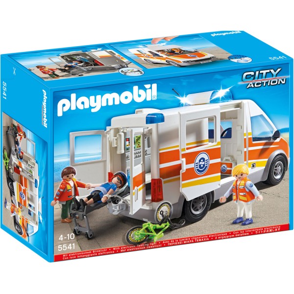 Playmobil 5541 : Ambulance avec secouristes - Playmobil-5541