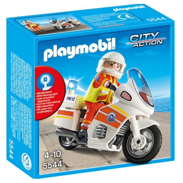 Playmobil 5544 : Sauveteur avec micro - Playmobil-5544