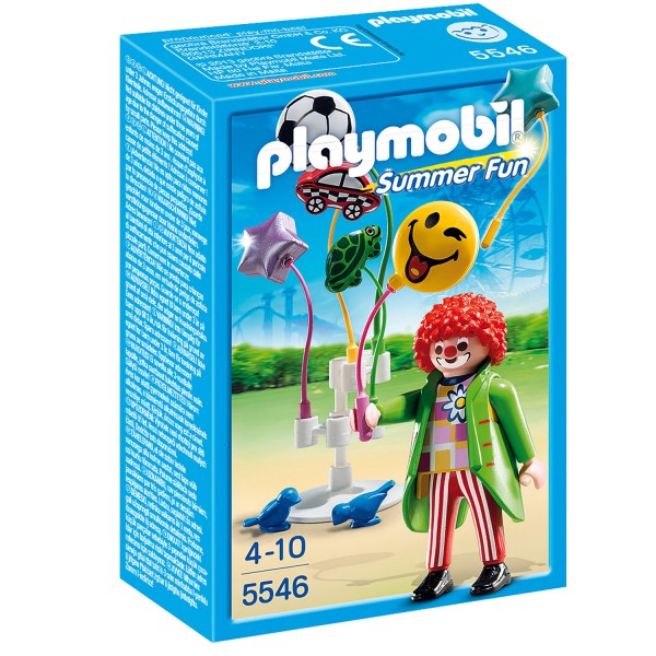 Playmobil 5546 - Summer Fun - Clown avec ballons - Playmobil-5546