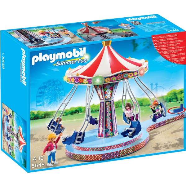 Playmobil 5548 - Summer Fun - Manège de chaises volantes - Playmobil-5548