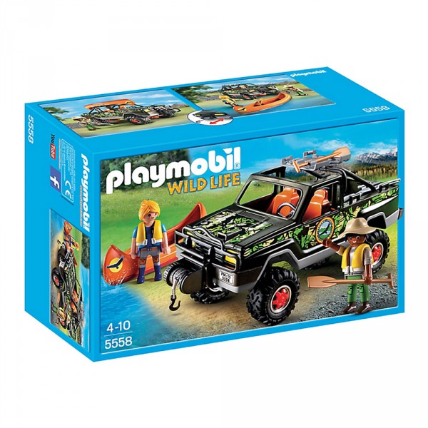 Playmobil 5558 : Wild Life : Pick-up des aventuriers - Playmobil-5558