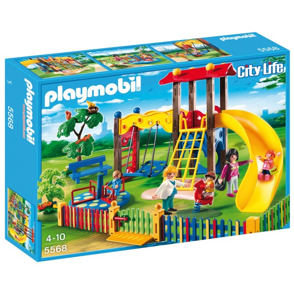 Playmobil 5568 : Square pour enfants avec jeux - Playmobil-5568