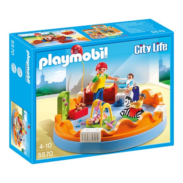 Playmobil 5570 : Espace crèche avec bébés - Playmobil-5570