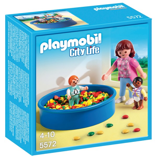 Playmobil 5572 : Piscine à balles pour bébés - Playmobil-5572