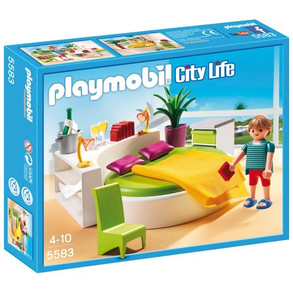 Playmobil 5583 : Chambre avec lit rond - Playmobil-5583