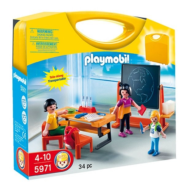 Playmobil 5971 - Valisette maîtresse et élève - Playmobil-5971