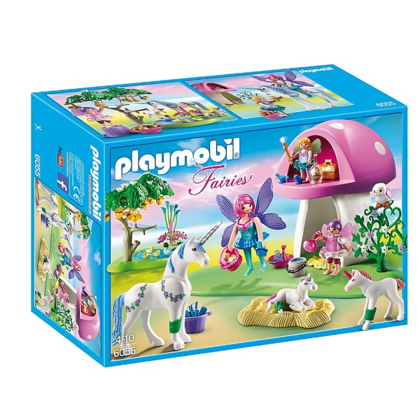 Playmobil 6055 : Centre de soins des licornes - Playmobil-6055