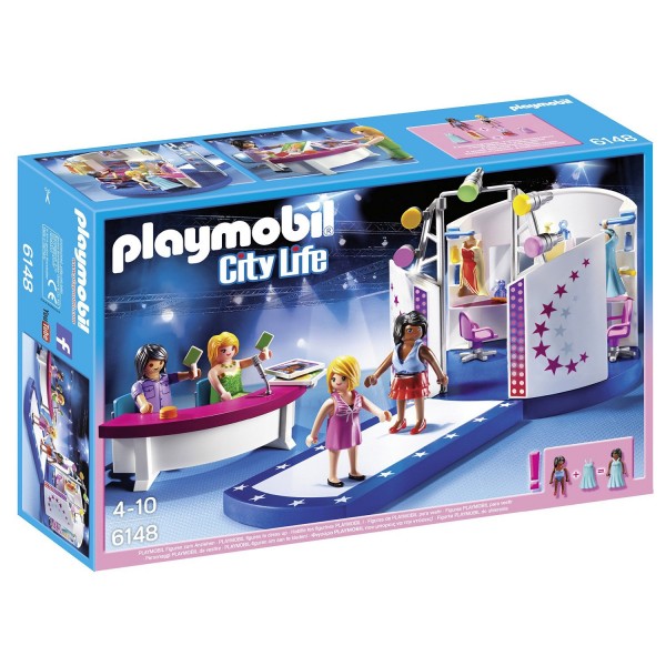 Playmobil 6148 : City Life : Podium pour casting de mode - Playmobil-6148
