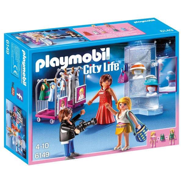 Playmobil 6149 : City Life : Top modèles avec photographe - Playmobil-6149