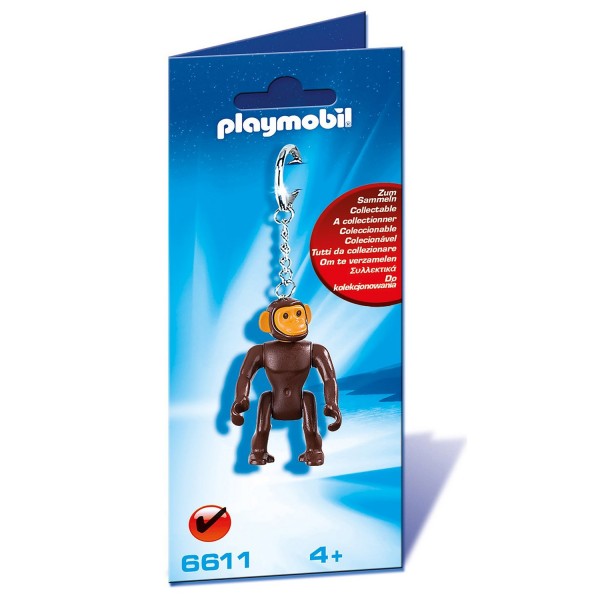 Playmobil 6611 : Porte-clés singe - Playmobil-6611