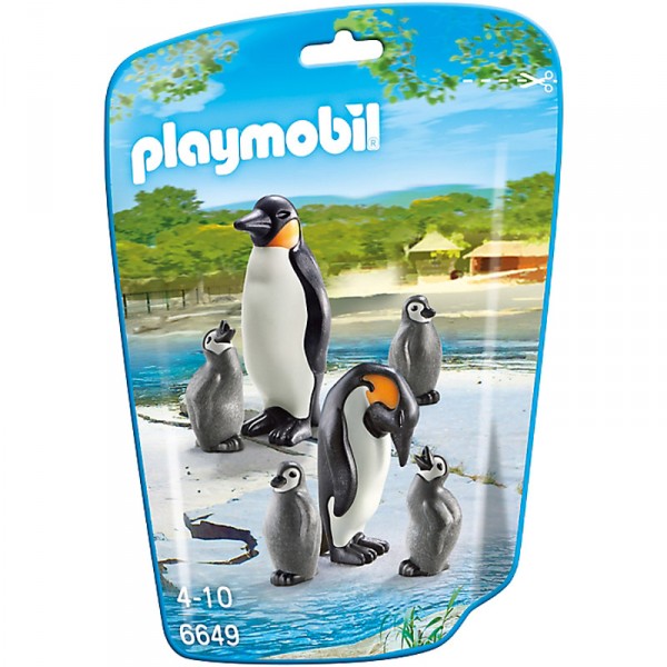 Playmobil 6649 - City Life : Famille de pingouins - Playmobil-6649