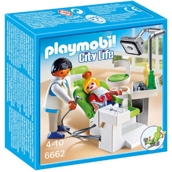 Playmobil 6662 - City Life : Cabinet de dentiste - Playmobil-6662