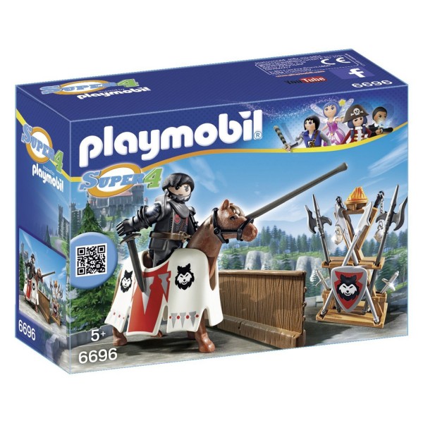Playmobil 6696 :  Super 4 : Rypan - gardien du Baron Noir - Playmobil-6696