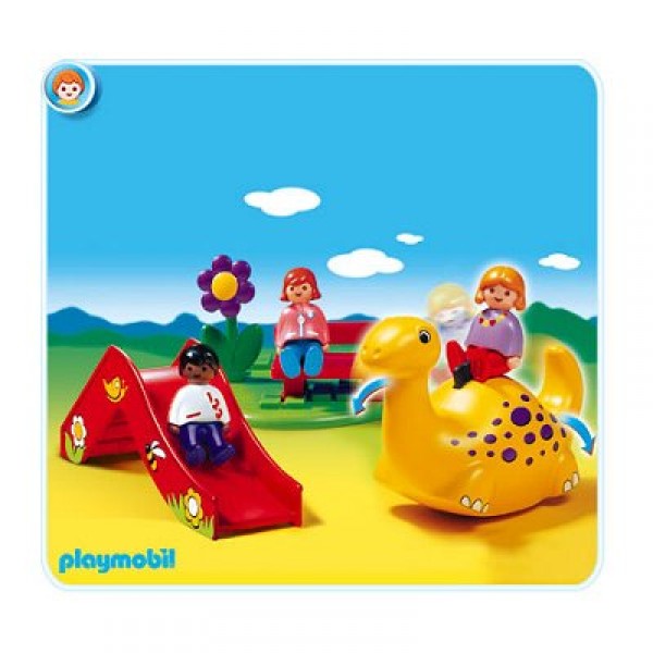 Playmobil 6748 - Enfants et aire de jeux - Playmobil-6748
