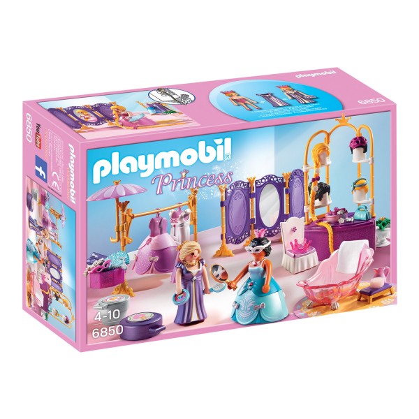 Playmobil 6850 Princess : Salon de beauté avec princesse - Playmobil-6850