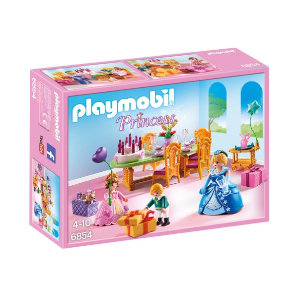 Playmobil 6854 Princess : Salle à manger pour anniversaire princier - Playmobil-6854