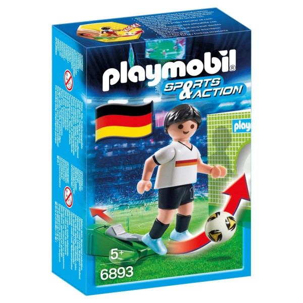Playmobil 6893 : Sports & Action : Joueur de football allemand - Playmobil-6893