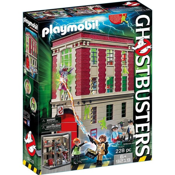 Playmobil 9219 : Ghostbusters - Quartier Général - Playmobil-9219