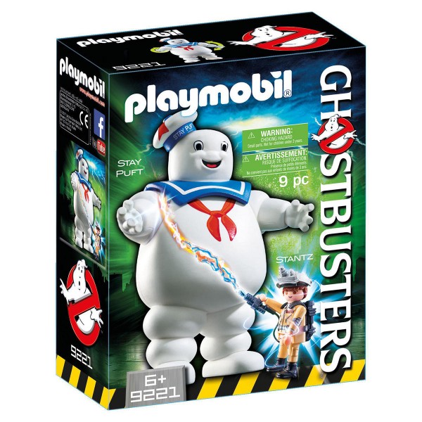 Playmobil 9221 : Ghostbusters : Fantôme Stay Puft et Stantz - Playmobil-9221