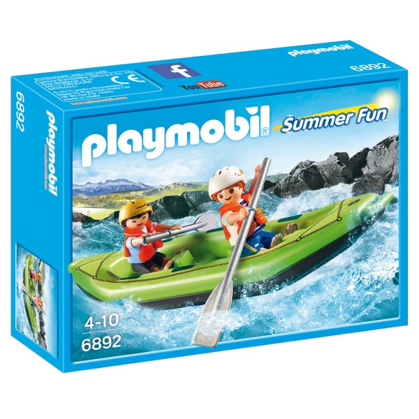 Playmobyl 6892 Summer Fun : Enfants avec radeau pneumatique - Playmobil-6892