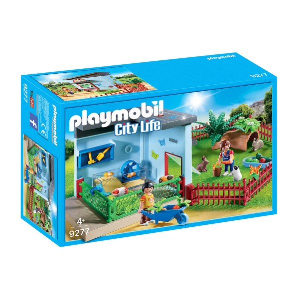 Playmobil 9277 City Life : Maisonnette des rongeurs et lapins - Playmobil-9277
