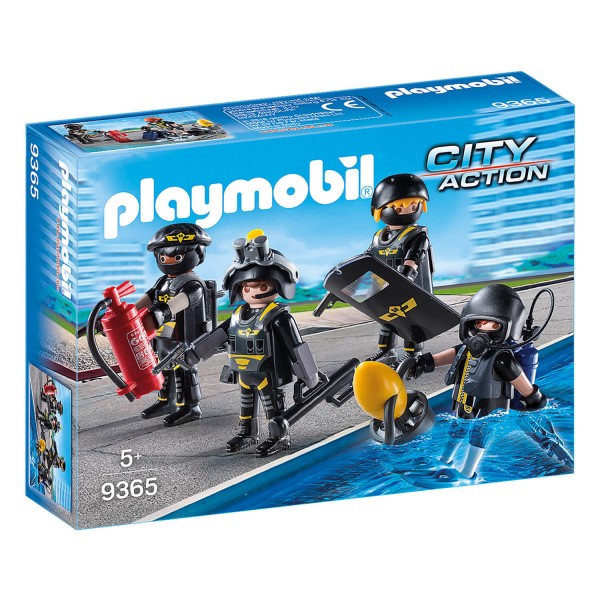 Playmobil 9365 City Action : Policiers d'élite - Playmobil-9365