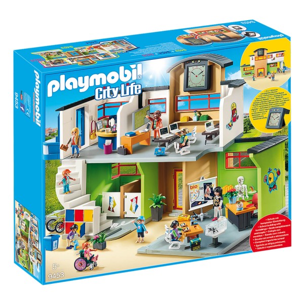Playmobil 9453 City Life : Ecole aménagée - Playmobil-9453