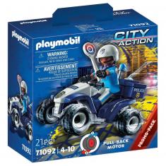 Playmobil 71092 City Action : Policier et quad