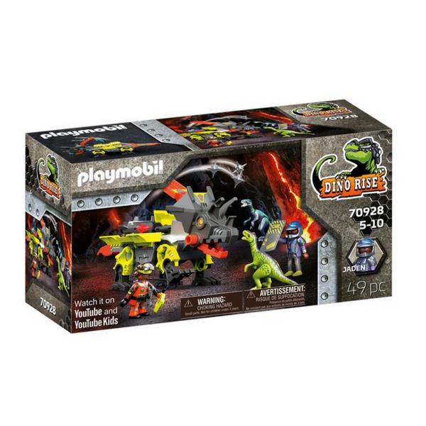 Playmobil 70928 Dino Rise : Robo-Dino de combat - Playmobil-70928
