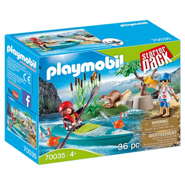 Playmobil 70035 : StarterPack Sportifs et kayak - Playmobil-70035