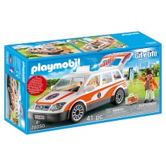 Playmobil 70500 City life : Voiture et ambulancier
