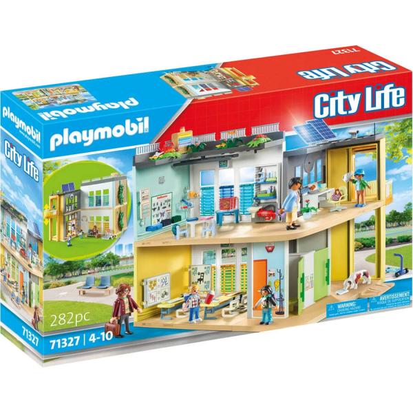 Playmobil 71327 City Life : Ecole aménagée - Playmobil-71327
