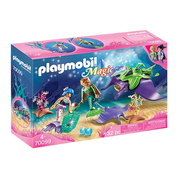 Playmobil 70099 Magic : Chercheurs de perles et raies - Playmobil-70099