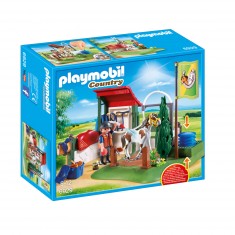 Playmobil 6929 Country : Box de lavage pour chevaux