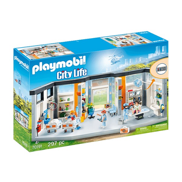 Playmobil 70191 City Life : Clinique équipée - Playmobil-70191