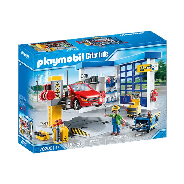 Playmobil 70202 City Life : Garage automobile - Playmobil-70202