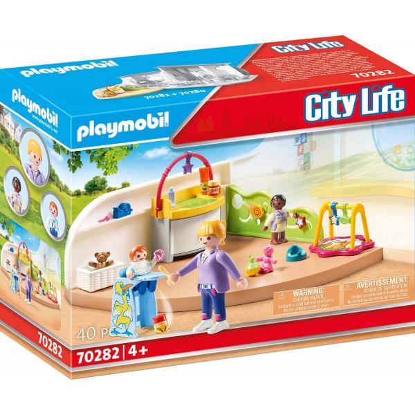 Playmobil 70288 City Life : Espace crèche pour bébés - Playmobil-70282