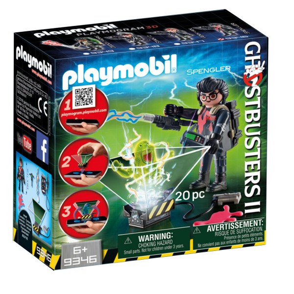 Playmobil 9346 Ghostbuster : Egon Spengler - Playmobil-9346