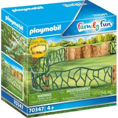 Playmobil 70347 Family Fun - Le parc animalier : Enclos
