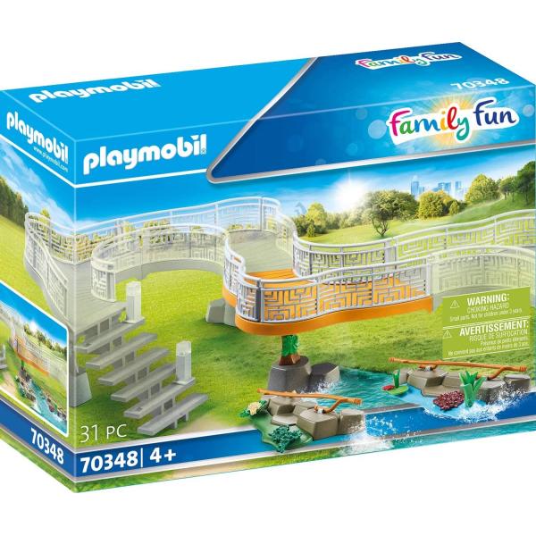 Playmobil 70348 Family Fun - Le parc animalier : Extension pour le parc animalier - Playmobil-70348