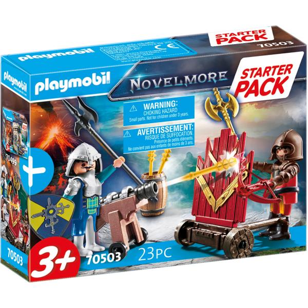 Playmobil 70503 City Action - Novelmore : Starter Pack Chevaliers - Playmobil-70503