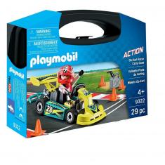 Playmobil 9322 City Life : Valisette pilote de karting