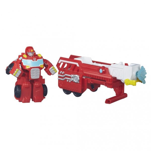 Figurine Transformers Rescue Bots : Heatwave pompier arroseur - Hasbro-B4951-B4952