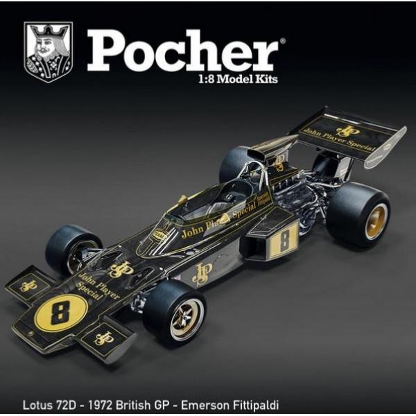 Kit 1/8e LOTUS 72D Emerson Fittipaldi   - Pocher - HK114