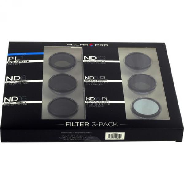 Pack 6 filtres Frame2.0 Pro Production GoPro HERO4/3+/3 Polar Pro  - P3006