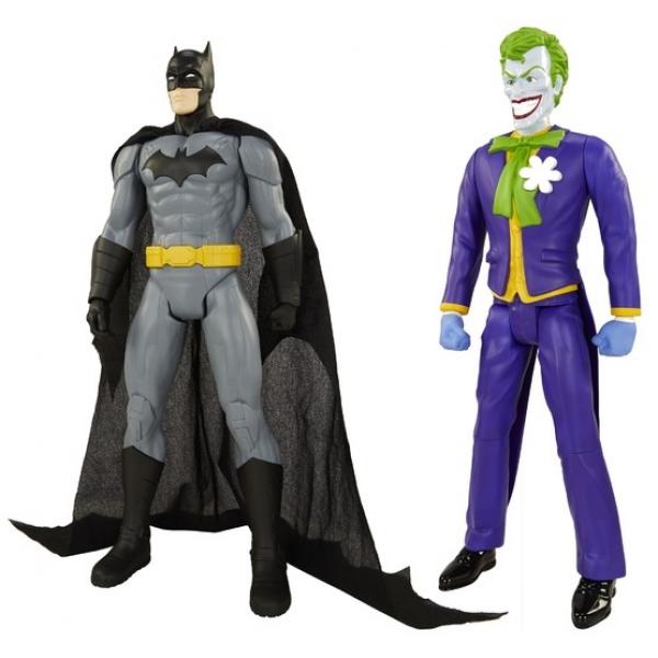 BATMAN figurines double pack Batman + Joker 50 cm - JP78231